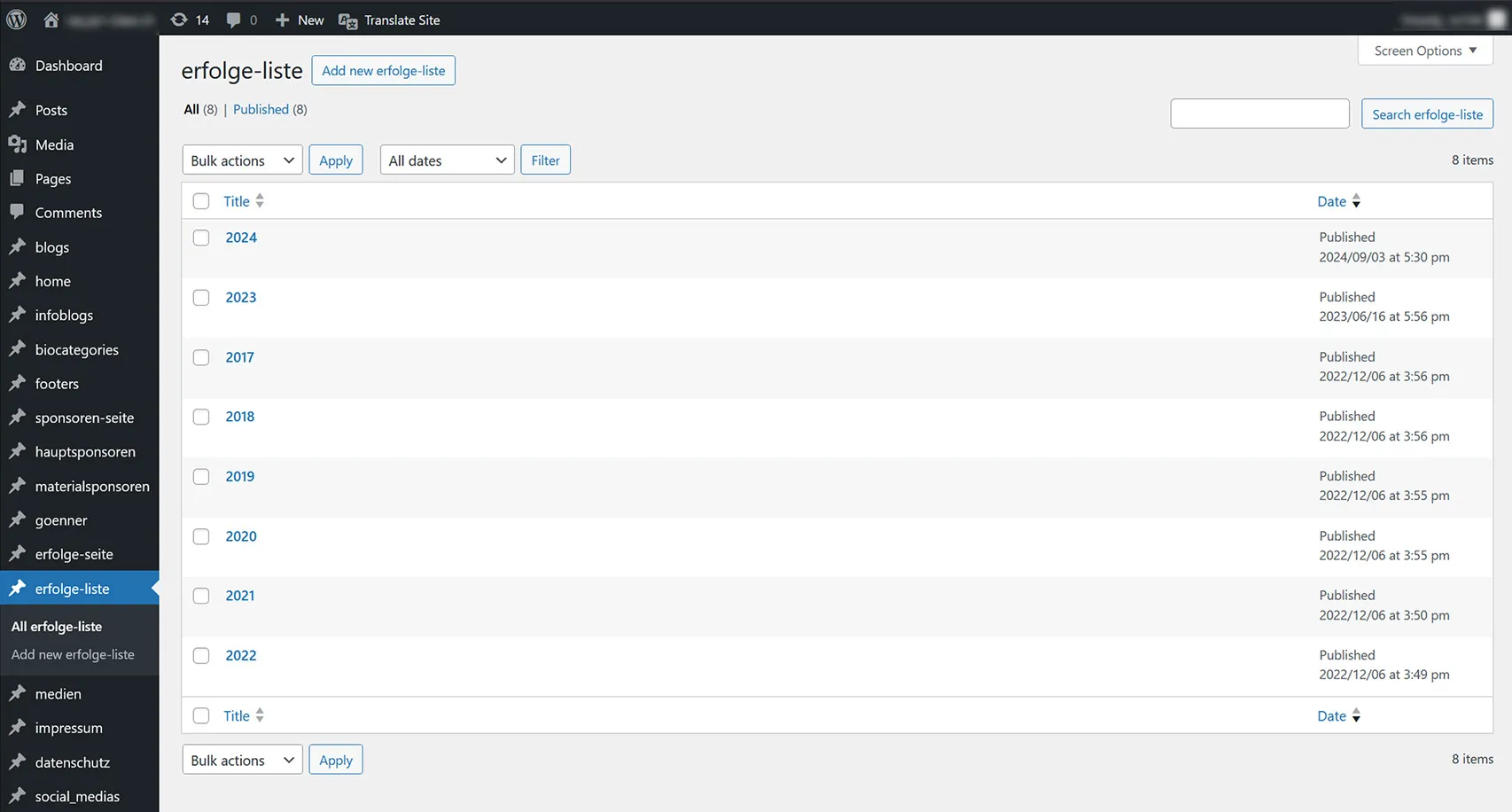 Admin Panel